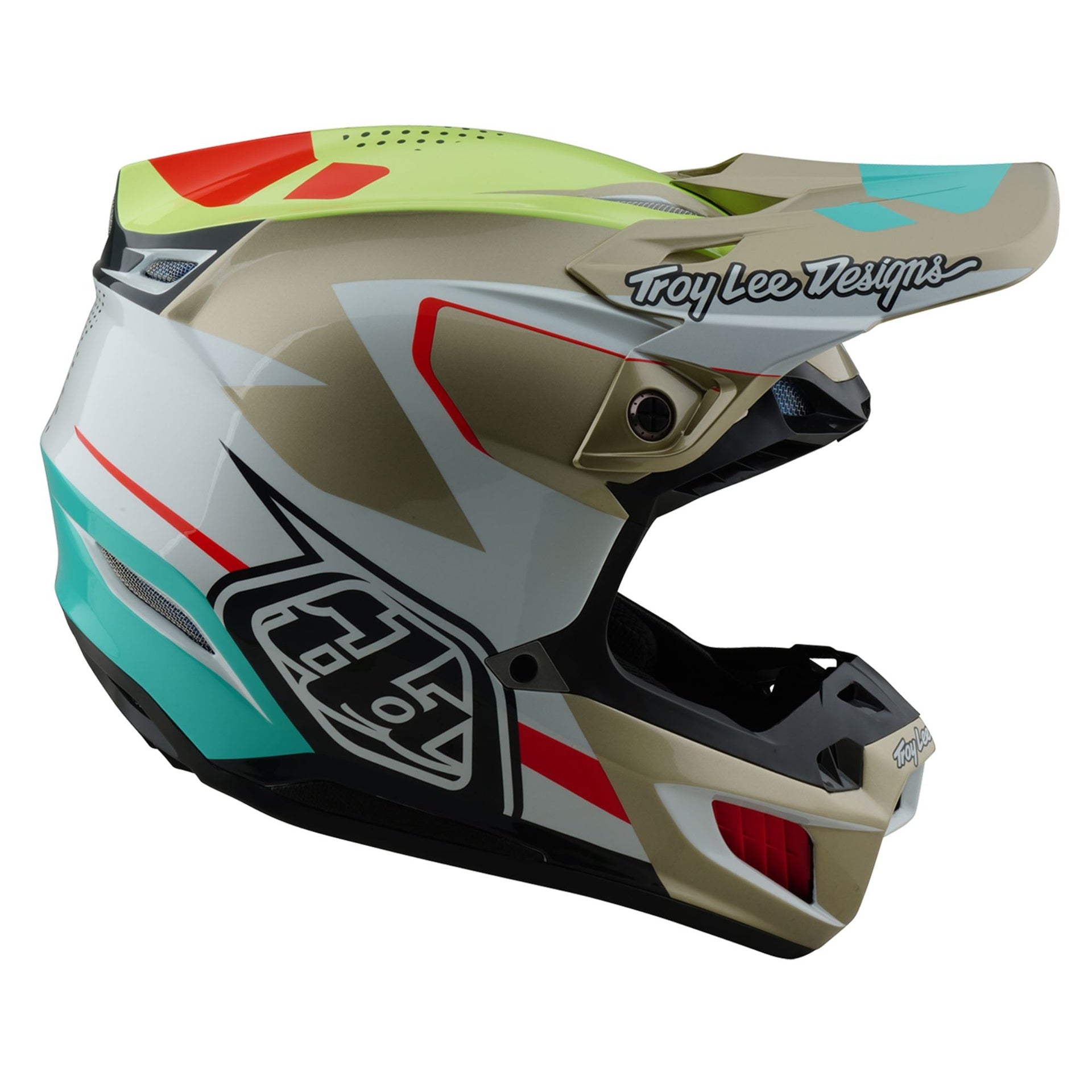 Casco Troy Lee Designs Se5 Ece de Composite Optic White